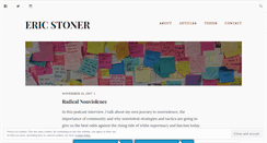 Desktop Screenshot of ericstoner.net
